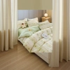 Pure thickened brushed cotton bed four-piece set, skin-friendly twill cotton dormitory three-piece set, washed cotton bed sheet and duvet cover Application Scenario